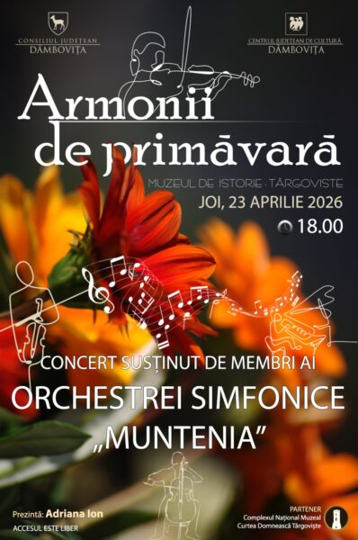 Afis-398x600 Concert de muzică clasică la Muzeul de Istorie din Târgoviște